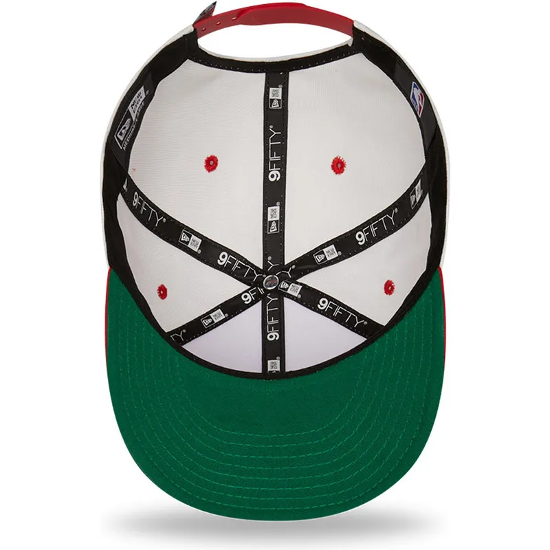 siltovka-rovna-biely-snapback-9fifty-white-crown-chicago-bulls-nba-new-era
