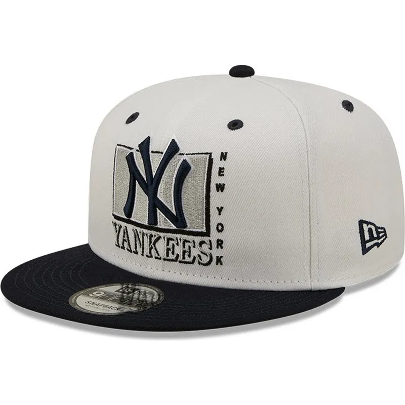 siltovka-rovna-biely-snapback-9fifty-white-crown-new-york-yankees-mlb-new-era