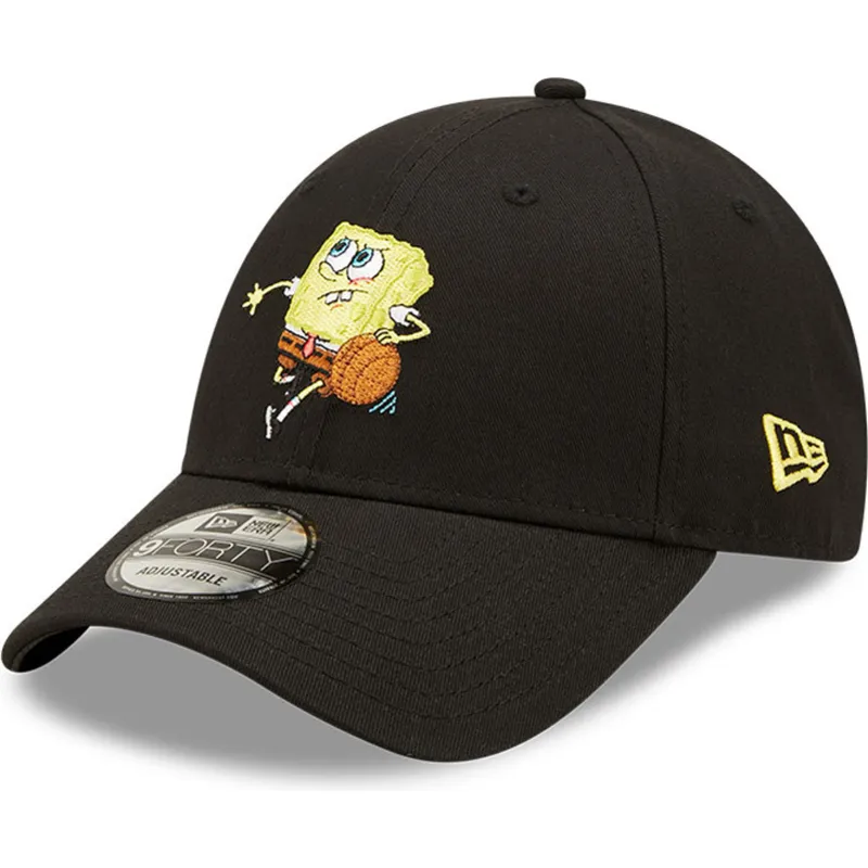siltovka-zaoblena-cierna-nastavitelny-9forty-sporty-spongebob-new-era