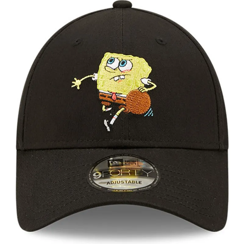 siltovka-zaoblena-cierna-nastavitelny-9forty-sporty-spongebob-new-era