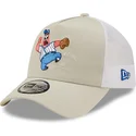 siltovka-zaoblena-bezova-snapback-a-frame-sporty-spongebob-a-patrick-hviezda-new-era