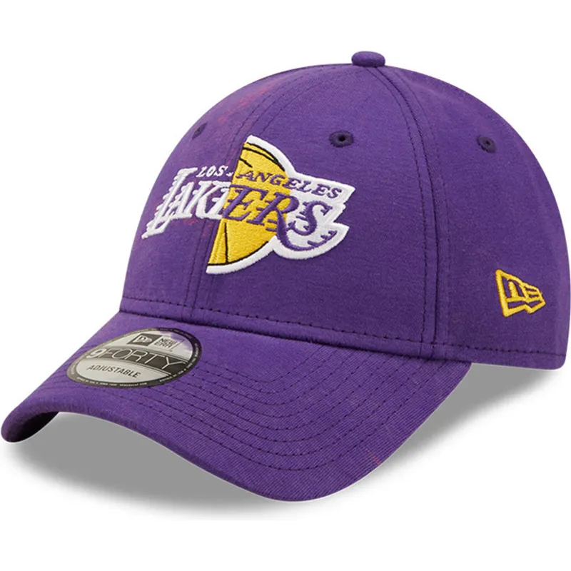 siltovka-zaoblena-fialova-nastavitelny-9forty-washed-pack-split-los-angeles-lakers-nba-new-era