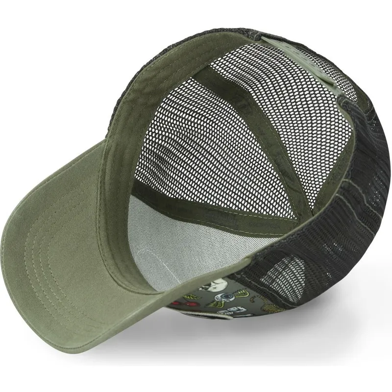 cap-zaoblena-green-snapback-von-dutch