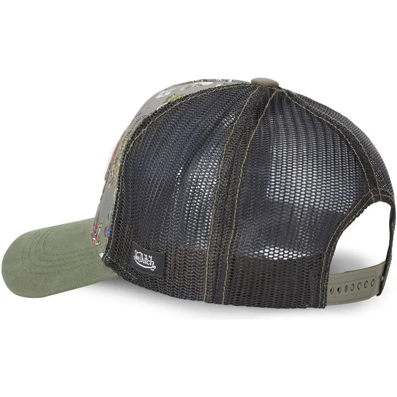cap-zaoblena-green-snapback-von-dutch