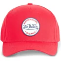 siltovka-zaoblena-cervena-snapback-kustom-kulture-col-red1-von-dutch