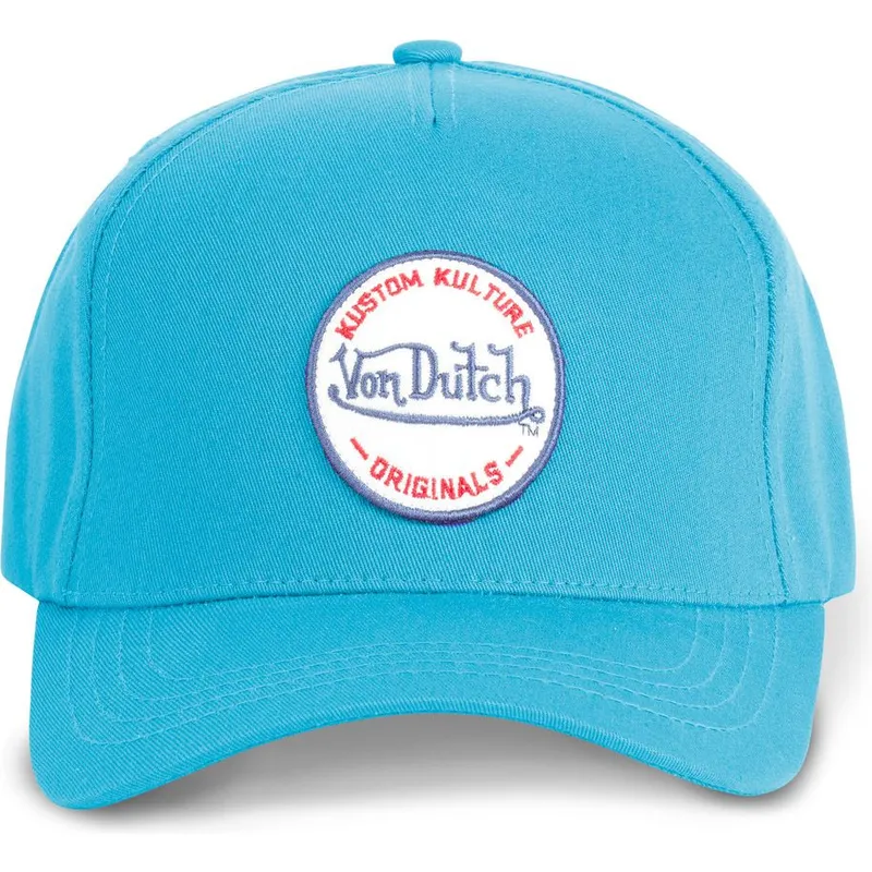 siltovka-zaoblena-modra-snapback-kustom-kulture-col-dblu-von-dutch