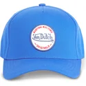 von-dutch-kustom-kulture-col-rblu-blaue-snapback-kappe-mit-gebogenem-schirm