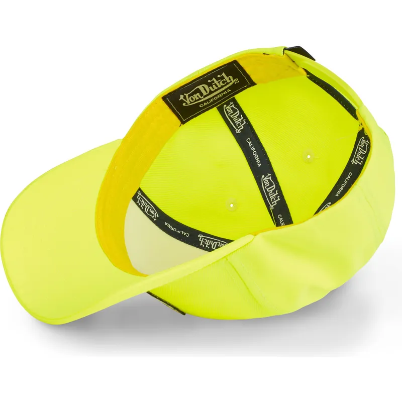 siltovka-zaoblena-zlta-snapback-kustom-kulture-col-yel1-von-dutch