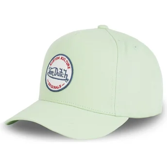 siltovka-zaoblena-zelena-snapback-kustom-kulture-col-mint-von-dutch