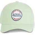 siltovka-zaoblena-zelena-snapback-kustom-kulture-col-mint-von-dutch
