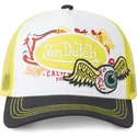 cap-zaoblena-yellow-snapback-von-dutch