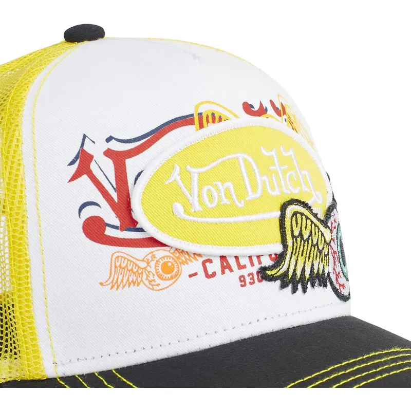 cap-zaoblena-yellow-snapback-von-dutch