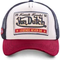 cap-zaoblena-white-snapback-von-dutch