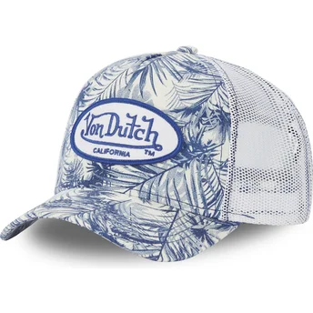 Cap zaoblená blue snapback Von Dutch