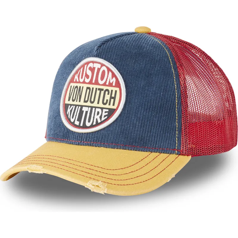 siltovka-zaoblena-tmavomodra-snapback-kustom-kulture-kus-von-dutch