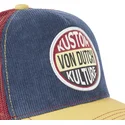 siltovka-zaoblena-tmavomodra-snapback-kustom-kulture-kus-von-dutch