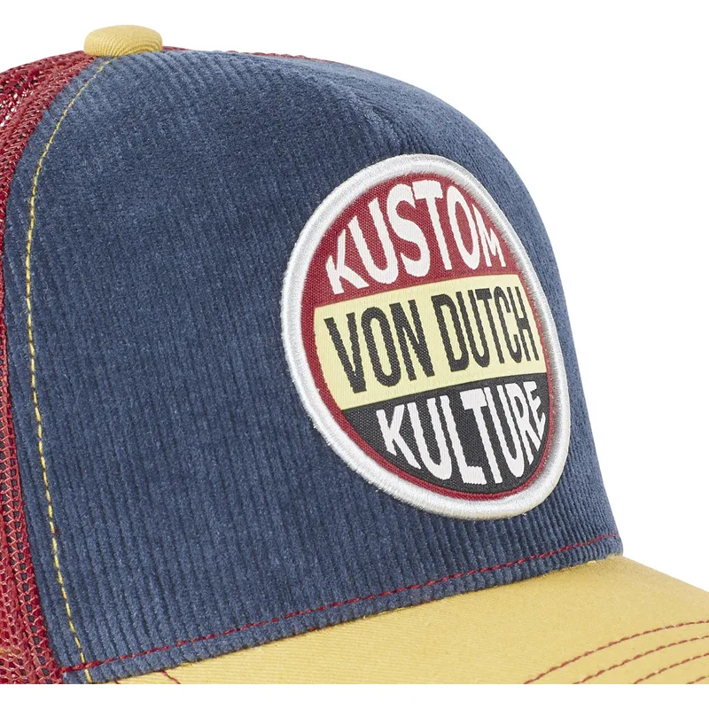 siltovka-zaoblena-tmavomodra-snapback-kustom-kulture-kus-von-dutch