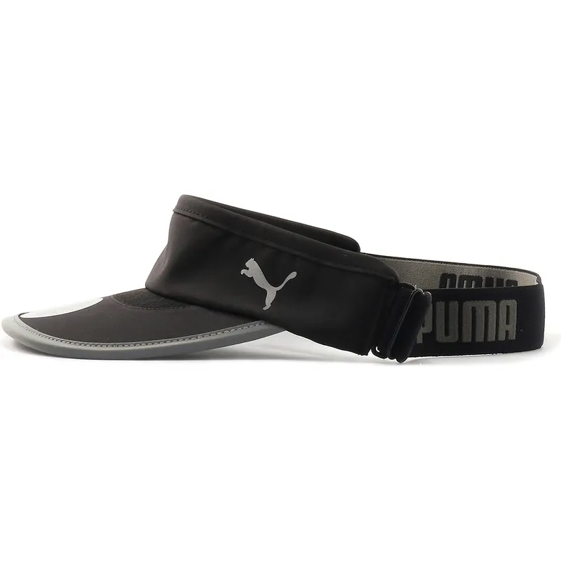 visor-zaoblena-black-adjustable-strap-puma