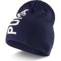 puma-essentials-classic-cuffless-navy-blue-beanie