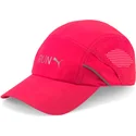 verstellbare-leichte-rosa-laufkappe-mit-gebogenem-schirm-von-puma