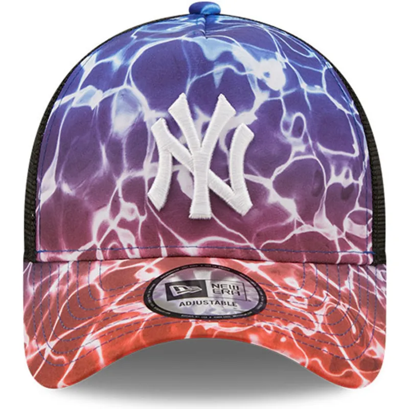 siltovka-zaoblena-viacfarebna-snapback-a-frame-summer-city-new-york-yankees-mlb-new-era