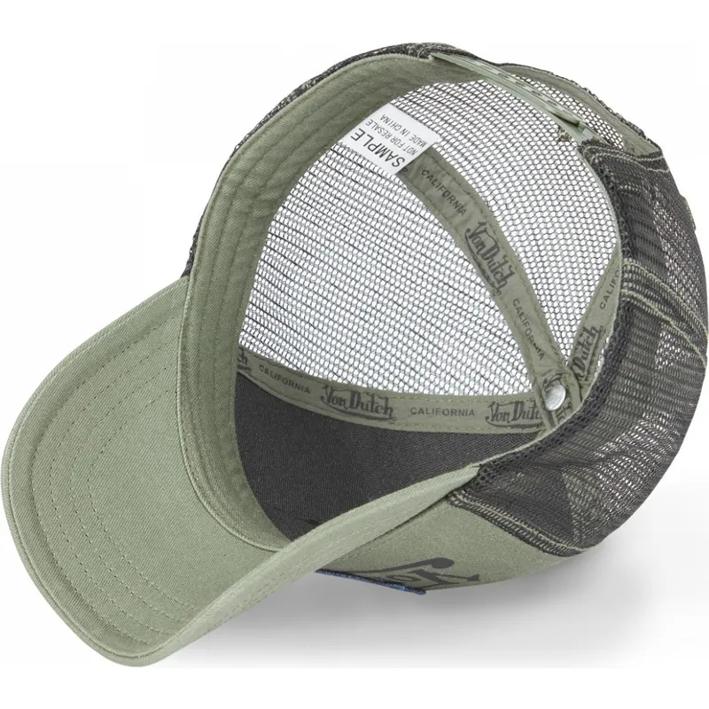 cap-zaoblena-green-snapback-von-dutch