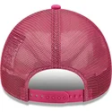 rosa-trucker-cap-a-frame-tonal-mesh-der-los-angeles-dodgers-mlb-von-new-era