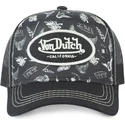 siltovka-zaoblena-cierna-snapback-tat05-von-dutch