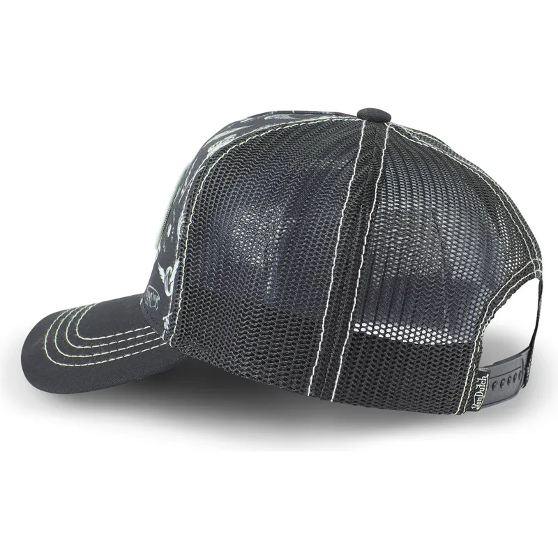 siltovka-zaoblena-cierna-snapback-tat05-von-dutch