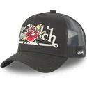 siltovka-zaoblena-cierna-snapback-flor-nr-von-dutch