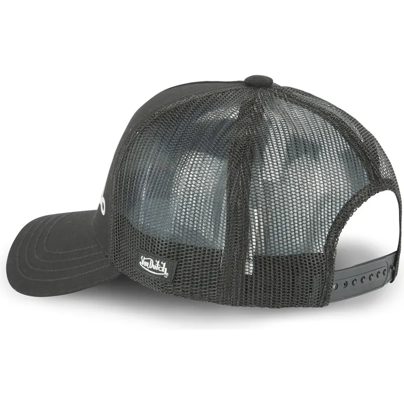 siltovka-zaoblena-cierna-snapback-flor-nr-von-dutch