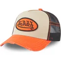 cap-zaoblena-orange-snapback-von-dutch