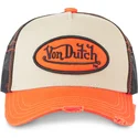 cap-zaoblena-orange-snapback-von-dutch
