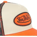 cap-zaoblena-orange-snapback-von-dutch