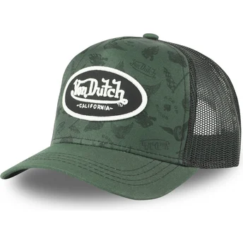 Gorra trucker verde TAT03 de Von Dutch