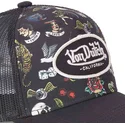 siltovky-zaoblena-kamionista-cierna-snapback-tattoo-tat-nr-von-dutch