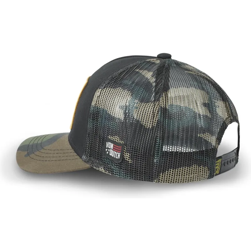 siltovka-zaoblena-cierna-snapback-wolf-von-dutch