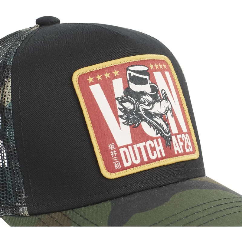 siltovka-zaoblena-cierna-snapback-wolf-von-dutch