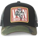 siltovka-zaoblena-cierna-snapback-wolf-von-dutch