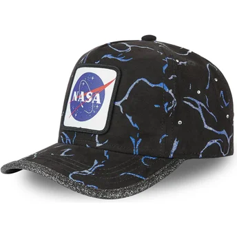 Šiltovka zaoblená čierna nastaviteľný GLI NASA Capslab