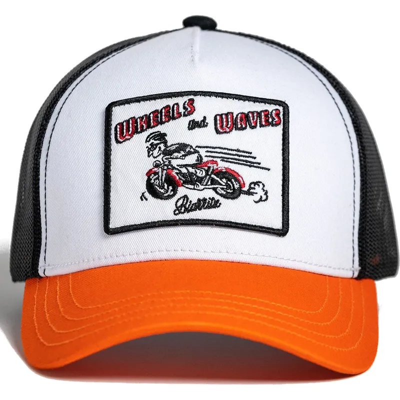 trucker-cap-weiss-schwarz-und-orange-orange-county-ww17-von-wheels-and-waves