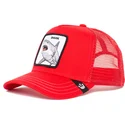 siltovka-zaoblena-cervena-snapback-shark-dunnah-the-farm-goorin-bros