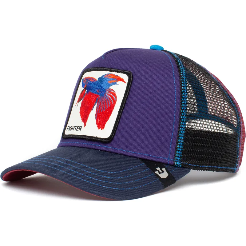 siltovka-zaoblena-modra-snapback-siam-fighter-yes-siam-the-farm-goorin-bros