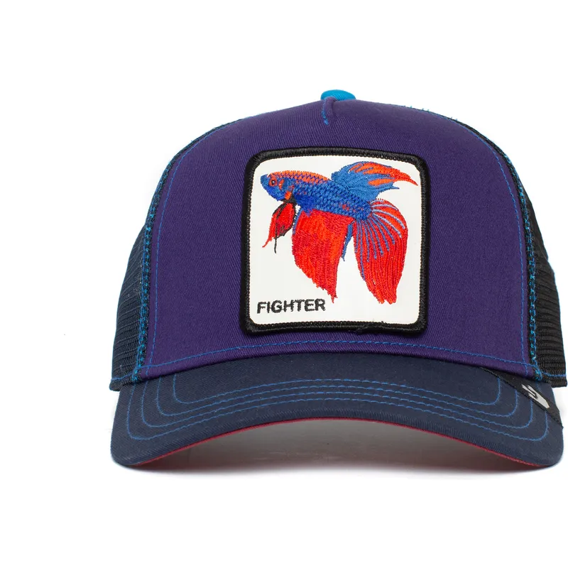 siltovka-zaoblena-modra-snapback-siam-fighter-yes-siam-the-farm-goorin-bros
