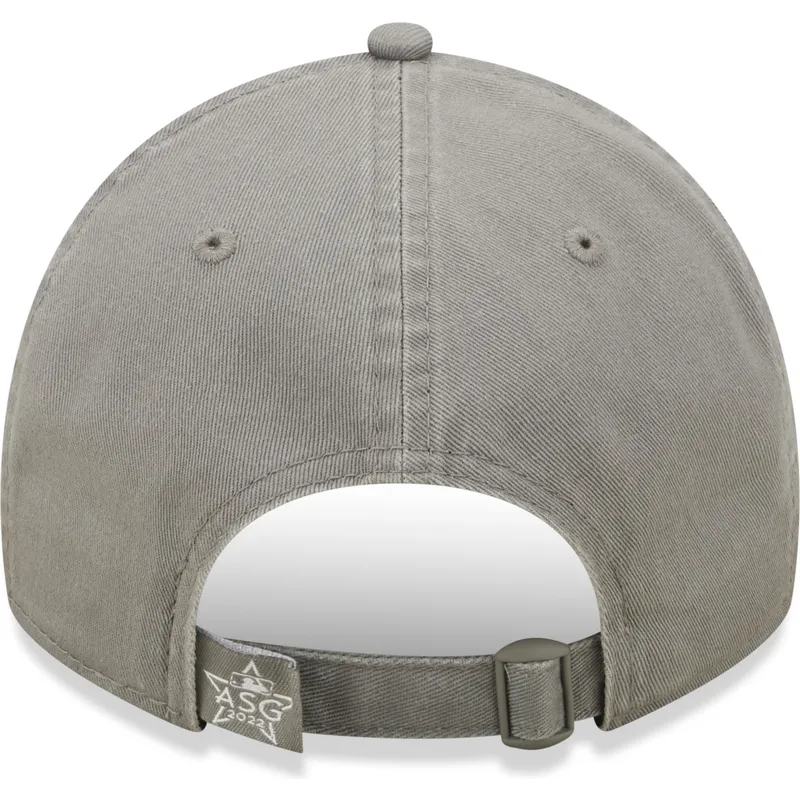 graue-verstellbare-curved-cap-9twenty-all-star-game-core-classic-der-los-angeles-dodgers-mlb-von-new-era