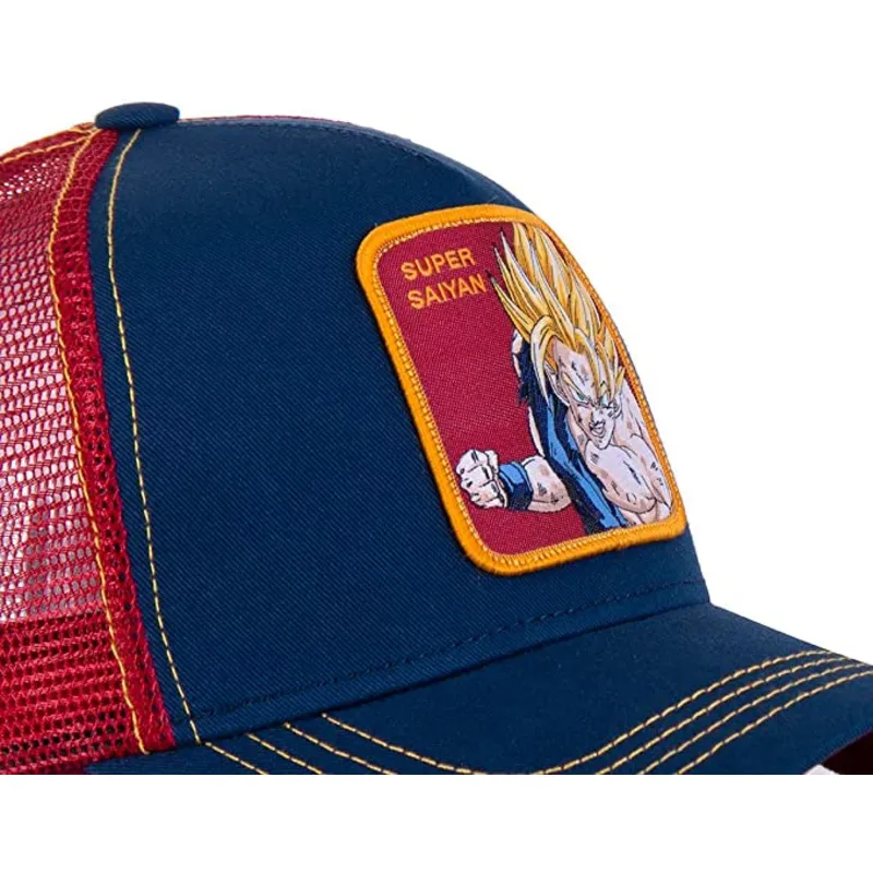 siltovka-zaoblena-tmavomodra-snapback-super-saiyan-say1-son-goku-dragon-ball-capslab