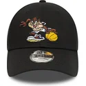 siltovka-zaoblena-cierna-nastavitelny-pre-deti-9forty-sporty-tasmania-looney-tunes-new-era
