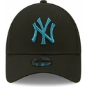 siltovka-zaoblena-cierna-nastavitelny-pre-deti-9forty-league-essential-new-york-yankees-mlb-new-era