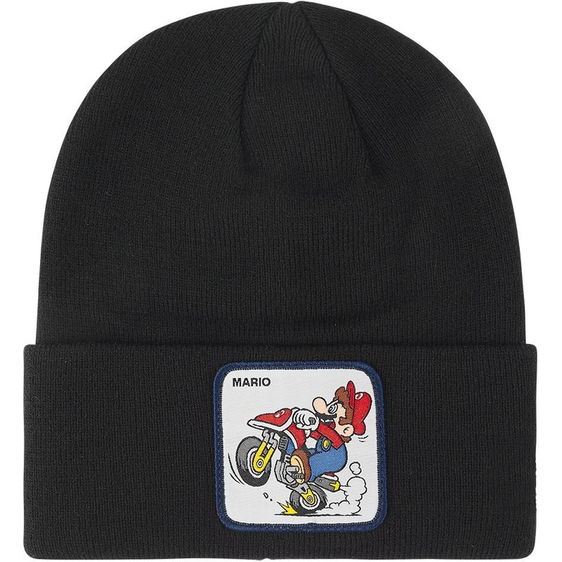 capslab-mario-motorcycle-bon-sup1-super-mario-bros-black-beanie