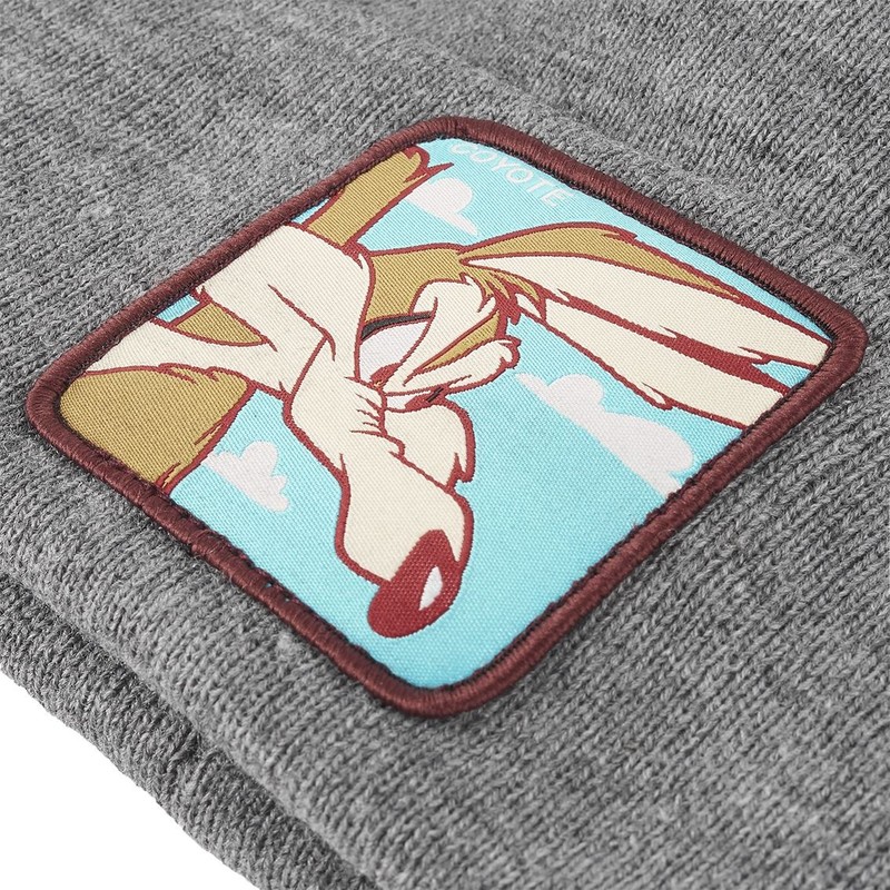 capslab-wile-e-coyote-bon-coy2-looney-tunes-grey-beanie